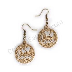 Heart earrings, ce00201