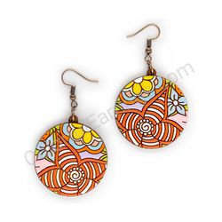 Floral Earrings, ce00215