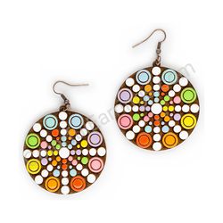 Mandala Earrings, ce00334