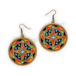 Mandala Earrings, ce00458