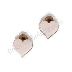 Heart earrings, ce00586