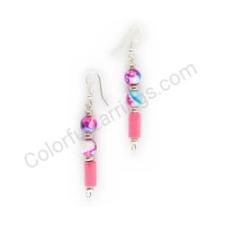 Beaded earrings, ce00714