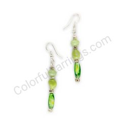 Beaded earrings, ce00715