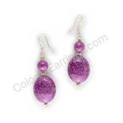 Beaded earrings, ce00734