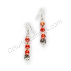 Beaded earrings, ce00740