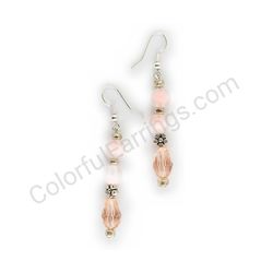 Beaded earrings, ce00748