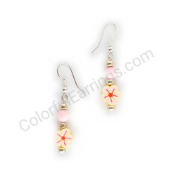 Beaded earrings, ce00755