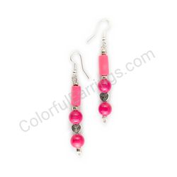 Beaded earrings, ce00758