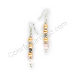 Beaded earrings, ce00767