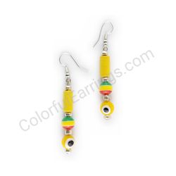 Beaded earrings, ce00744